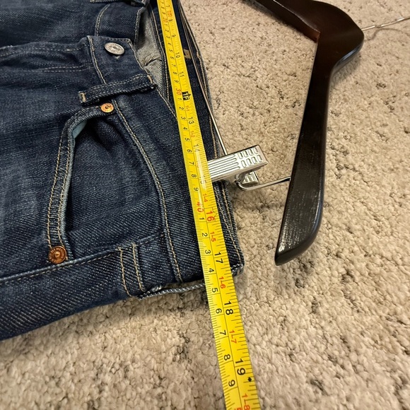 7 For All Mankind size 30 EUC classic Indigo Boot Cut Jeans - Picture 14 of 16